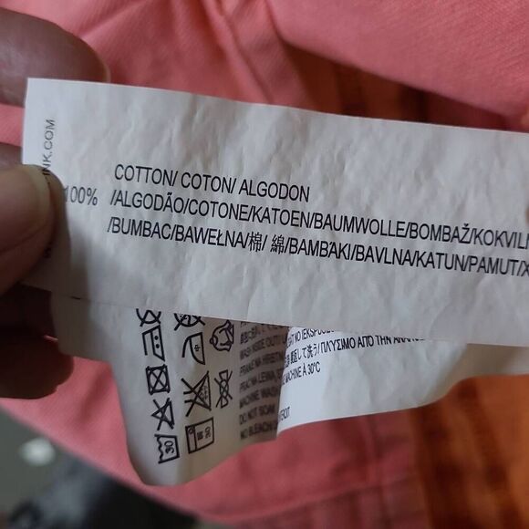 MP D denim coral pink body-con mini dress sexy flirty med Y2K punk - Picture 3 of 7